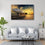 Private Jet Plane 1 Panel Canvas Wall Art Print