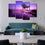 Purple Serene Sunset Canvas Wall Art Living Room