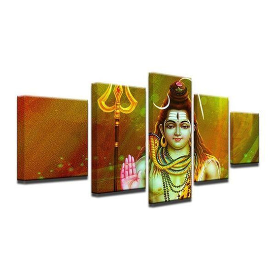 Quirky Wall Art India Canvas