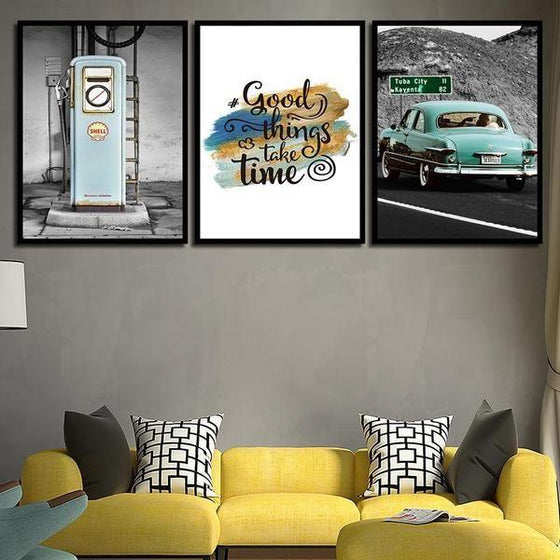 Quotes On Canvas Wall Art Decor