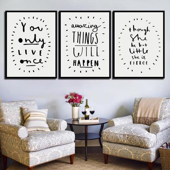 Quotes Wood Wall Art
