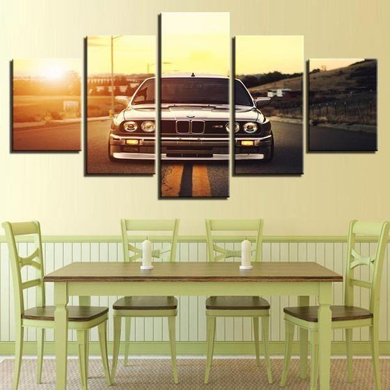 BMW M3 Canvas Wall Art Dining Room