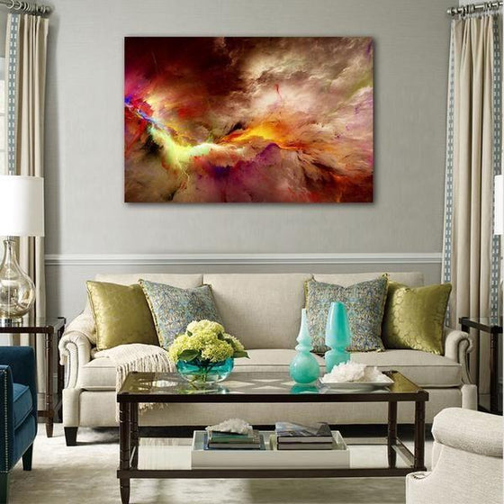 Realistic Abstract Wall Art Living Room