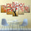 Blossomed Tree Canvas Wall Art Restaurant decor