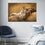 Relaxed Wild Tiger Canvas Wall Art Decor