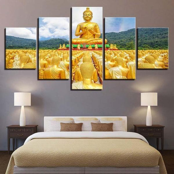 Religious Metal Wall Art Canvases