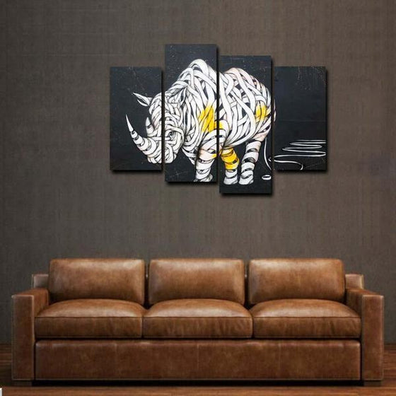 Rhinoceros Wall Art Print