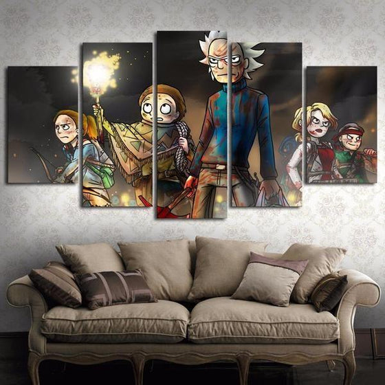 Rick & Morty Wall Art For Sale Decors