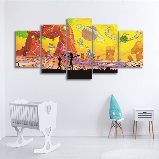 Rick & Morty Wall Art For Sale Ideas