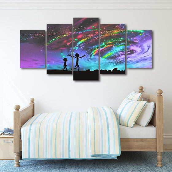 Rick and Morty Canvas Art