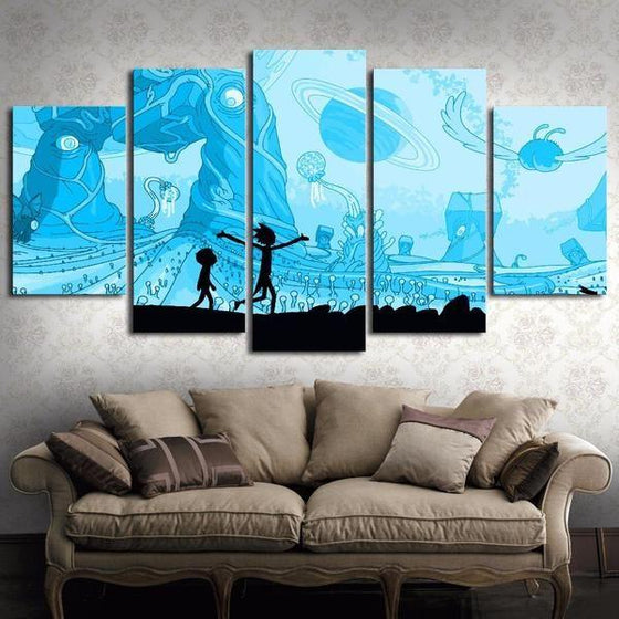 Rick And Morty Wall Art For Sale Idea
