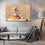 Rock Zen Pyramid Canvas Wall Art Living Room