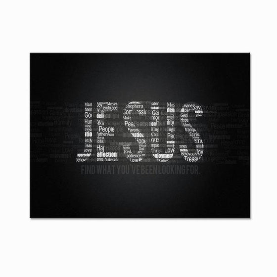 Rustic Christian Wall Art Canvases