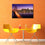 San Francisco Sunset View Canvas Wall Art Dining Room