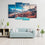 Scenic Himalayan View 4 Panels Canvas Wall Art Living Room