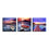 Scenic Sea View & Sunset Canvas Wall Art