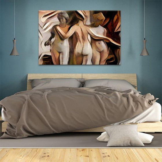 Sculptures Contemporary Canvas Wall Art Bedroom