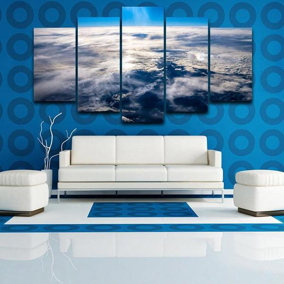 Sea Of Clouds Wall Art Canvas