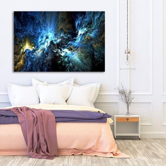 Shimmering Venus Abstract Canvas Wall Art Bedroom