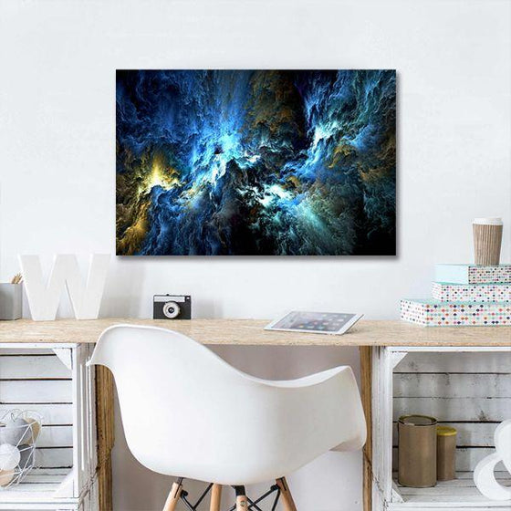 Shimmering Venus Abstract Canvas Wall Art Decor