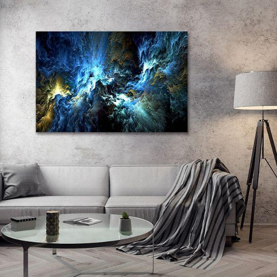 Shimmering Venus Abstract Canvas Wall Art Print