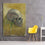 Side Skull Van Gogh Wall Art