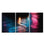 Significant Soul 3-Panel Abstract Canvas Wall Art