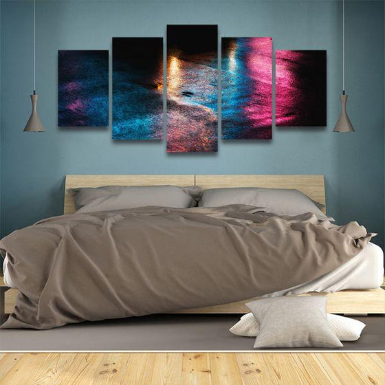 Significant Soul 5 Panels Abstract Canvas Wall Art Office