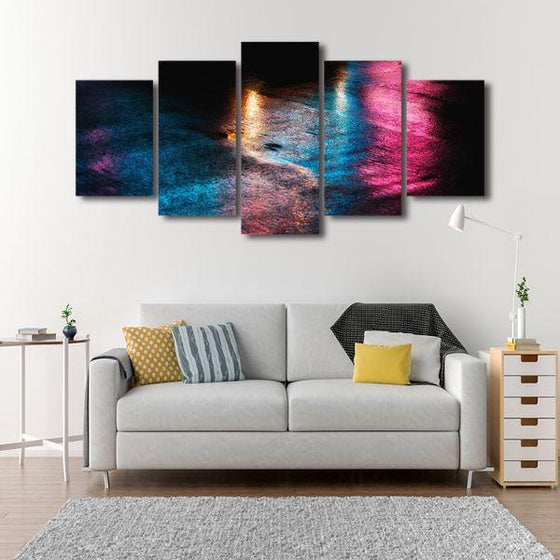 Significant Soul 5 Panels Abstract Canvas Wall Art Decor