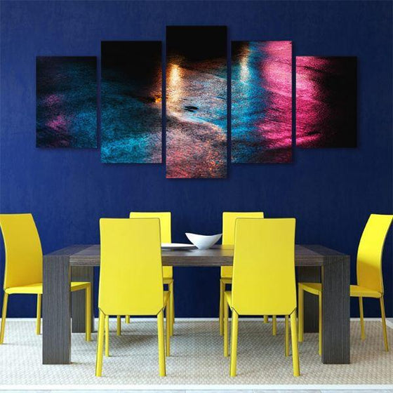Significant Soul 5 Panels Abstract Canvas Wall Art Office