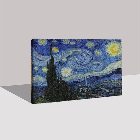Single Panel Starry Night Wall Art Prin