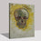 Skull Head Van Gogh Wall Art Decor