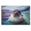 Smiling Seal Canvas Wall Art