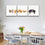 Sneaking Cute Pets Canvas Wall Art Dining Room