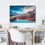 Snow White Mountains 1 Panel Canvas Wall Art Office