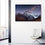 Snowy Mountain Peak 1 Panel Canvas Wall Art Decor