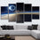 Solar Eclipse Wall Art Living Room