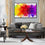 Splash Of Colors Abstract Wall Art Canvas