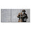 Spy Booth By Banksy 3 Panels Canvas Wall Art