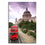 St. Paul's Cathedral & Red Bus Canvas Wall Art