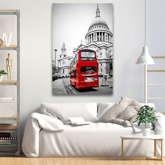 St. Paul's Cathedral View Canvas Art Wall Art Bedroom