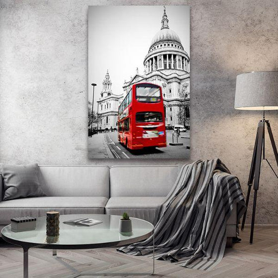 St. Paul's Cathedral View Canvas Art Wall Art Living Room