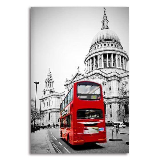 St. Paul's Cathedral View Canvas Art Wall Art