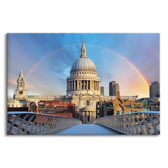 St. Paul's Cathedral In London Canvas Wall Art