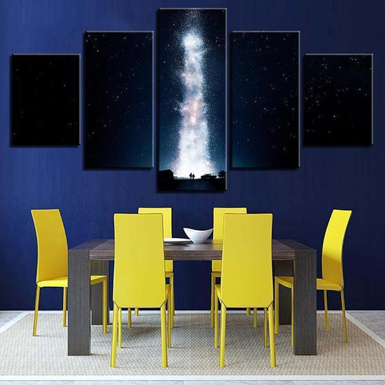 Starry Night Sky Wall Art Dining Room