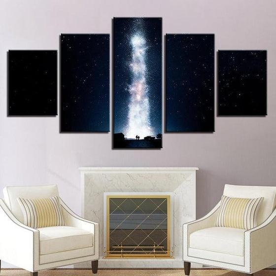 Starry Night Sky Wall Art Living Room