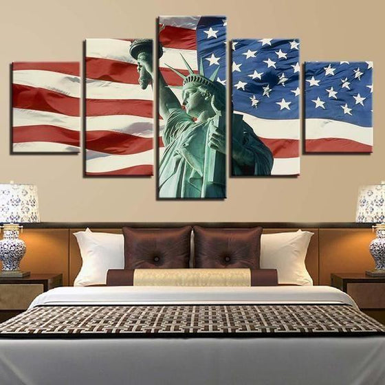 Statue Of Liberty Wall Art Canvas