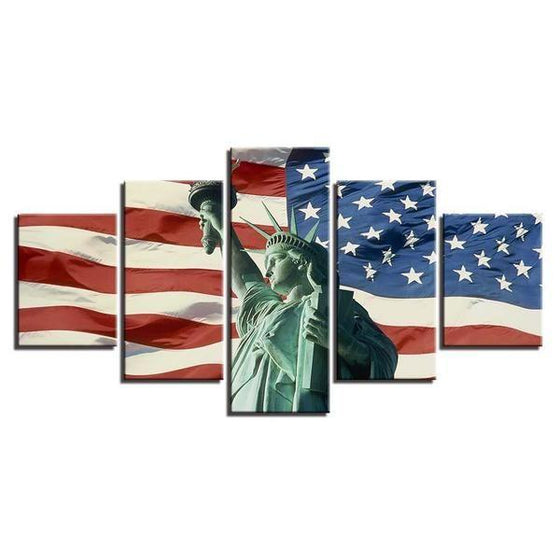 Statue Of Liberty Wall Art Canvases