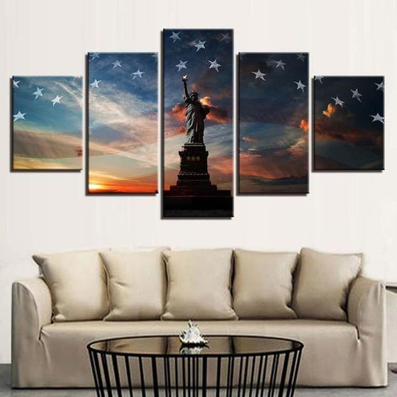 Statue Of Liberty Wall Art Idea