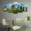 Stonehenge In England 5 Panels Canvas Wall Art Office